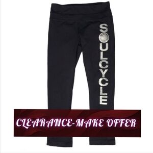 Lululemon X Soulcycle Inspire Crop size 4